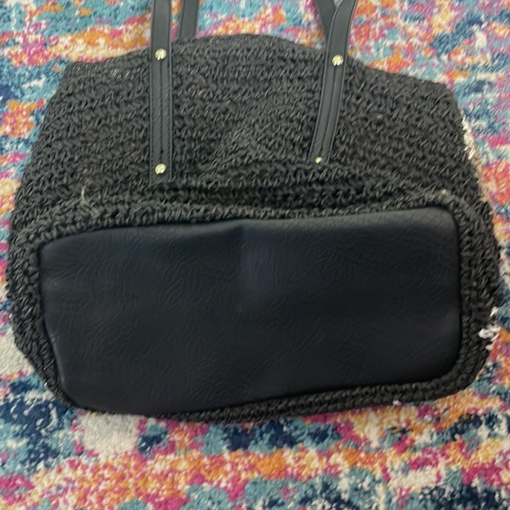Woven neutral tote bag - Picture 6 of 6
